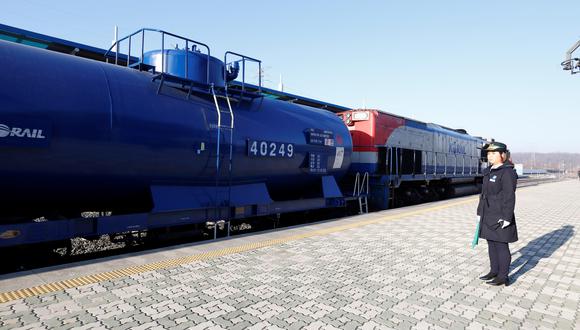 Corea del Norte y Corea del Sur inician estudio para posible reconexión de sus líneas de tren. Foto :EFE