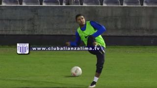 Reimond Manco en Alianza Lima: así fue su primer entrenamiento