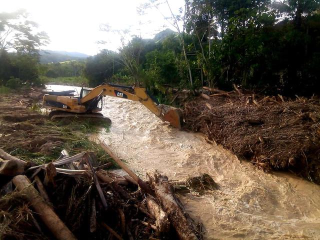 Desborde de la quebrada Pampayacu afecta a 5 mil familias de Uchiza (Foto: COER San Martín)