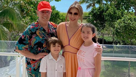 Thalía festejó en cuarentena los 9 años de su hijo Matthew. (Foto: Instagram)