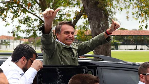 Elecciones en Brasil: Jair Bolsonaro celebra su victoria y promete "cambiar el destino de Brasil" (Foto: Reuters)
