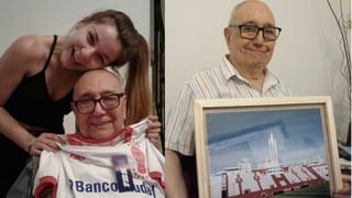 La historia de Rafael, el anciano con alzhéimer que recuerda todo sobre su equipo Huracán