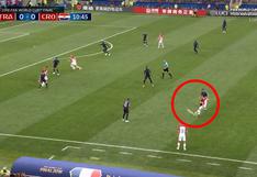 Francia vs. Croacia: fantástico pase de Rakitic propició opción de Perisic [VIDEO]