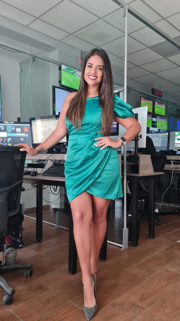 Milena Merino trabaja en Gol Peru