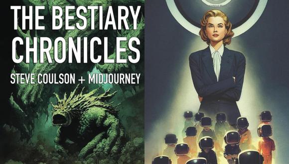 The Bestiary Chronicles es la serie de cómics creada por la inteligencia artificial Midjourney. (Foto: Steve Coulson/Midjourney)