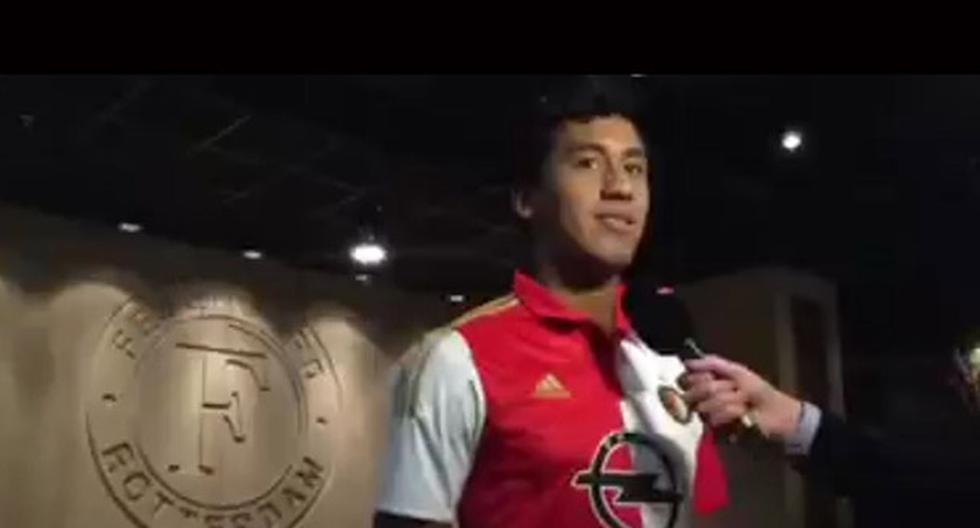 Renato Tapia se lució en las instalaciones del Feyenoord. (Video: AGREF)