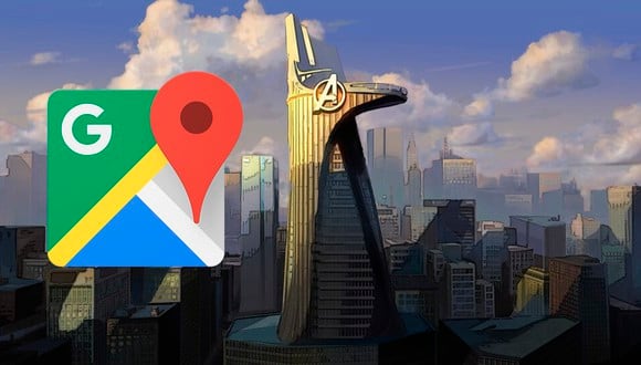 ¿Sabes en qué lugar de los Estados Unidos se encuentra la verdadera torre de los Avengers? Google Maps te lo dice. (Foto: Google)