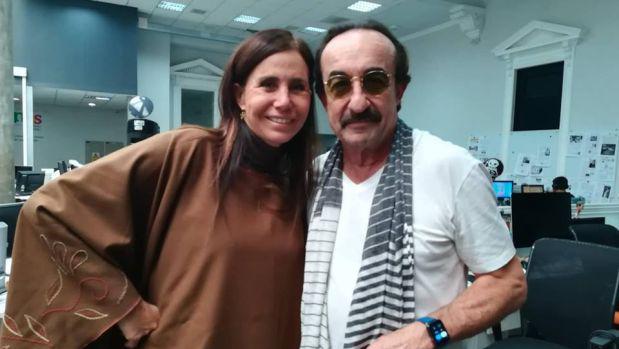 Raúl Di Blasio y Julie Freundt en entrevista en vivo. (Foto: archivo El Comercio)