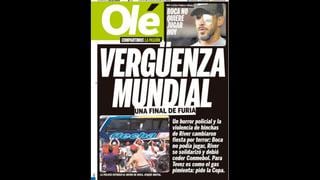 River Plate vs. Boca Juniors: portadas de diarios del mundo y Argentina tras suspensión de la final | FOTOS