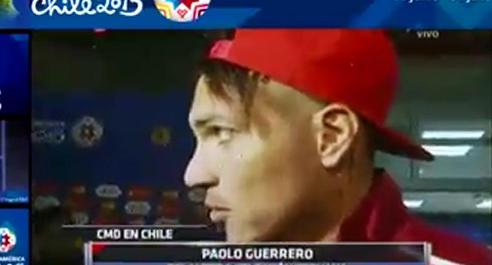 Paolo Guerrero arremetió fuerte contra CMD. (Foto: Captura)