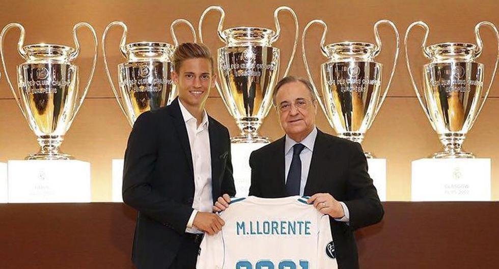 Marcos Llorente mostró su felicidad tras renovar contrato con Real Madrid hasta 2021. (Foto: Real Madrid)