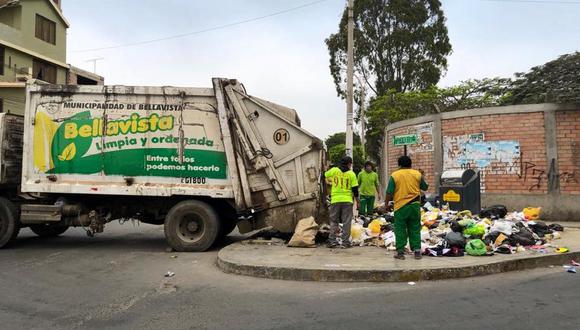 Vecinos se quejan de las deficiencias en el servicio de recolección de residuos (Foto: Municipalidad de Bellavista)
