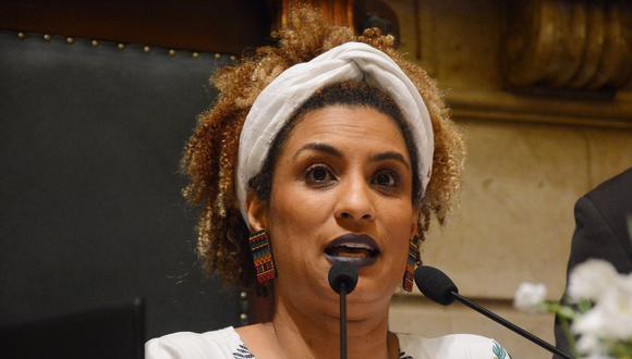 Marielle Franco, una concejal negra del Partido Socialismo y Libertad de 38 años, fue acribillada el pasado 14 de marzo dentro de su auto en el centro de Rio junto a su conductor Anderson Gomes. (EFE)
