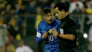 Neymar negó que insultara al árbitro del duelo ante Colombia