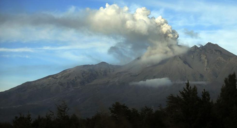 Volcán Calbuco. (Foto: EFE)