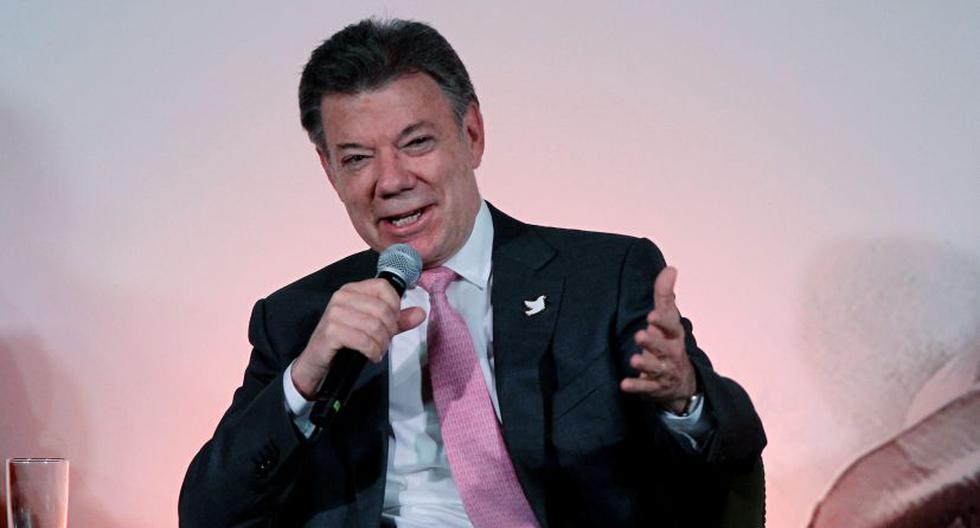 Juan Manuel Santos, presidente de Colombia (Foto: EFE)