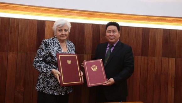 Perú y Vietnam firman acuerdo de cooperación en lucha antidroga