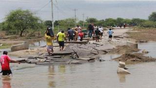 Piura: habilitan 21 carreteras afectadas por El Niño Costero