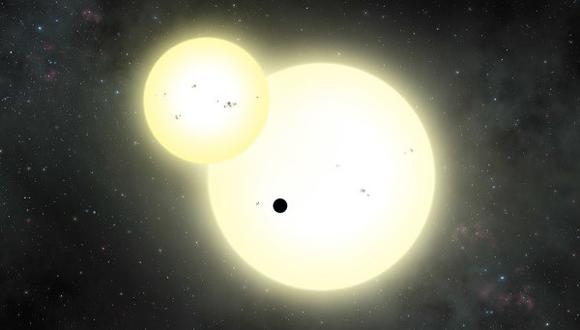 Detectan un gigantesco planeta fuera del sistema solar