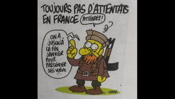 Charlie Hebdo: la caricatura premonitoria del semanario francés