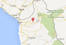 Tacna: Sismo de 4,2 grados se produjo sin ser percibido