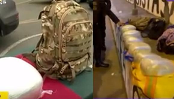 PNP captura a ciudadanos extranjeros con varios kilo de droga. (Foto: Latina)