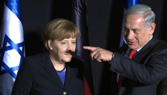 La foto de Angela Merkel que causa polémica en Israel