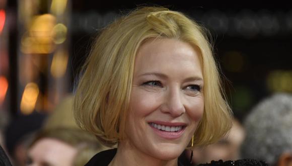 Cate Blanchett es la creadora y protagonista de una de las nuevas series que se estrenarán en julio por la plataforma de Netflix. (AFP).