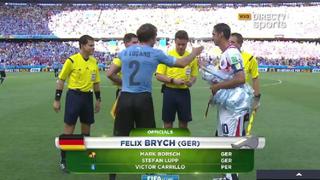 Uruguay vs. Costa Rica: peruano Carrillo es el cuarto árbitro