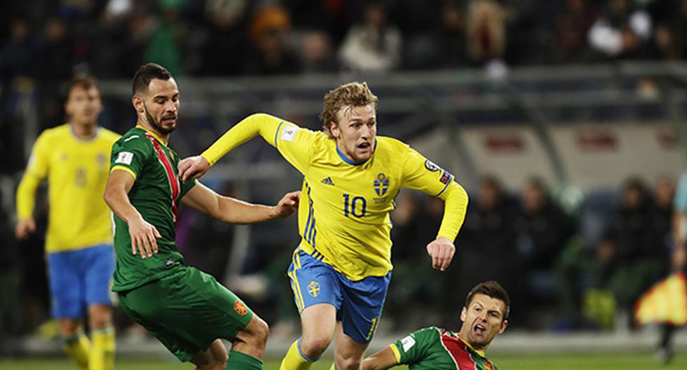 Suecia vs Bielorrusia por las Eliminatorias Rusia 2018. (Foto: Getty Images)