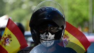 Convocados por la ultraderecha, miles de españoles protestan contra la gestión de Pedro Sánchez | FOTOS