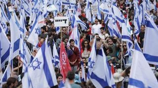 Protestas en Israel: Más de 100.000 israelíes protestan frente a la Knéset contra reforma judicial