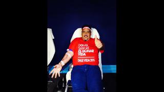 Alcalde de San Juan de Miraflores dona sangre a favor del INEN