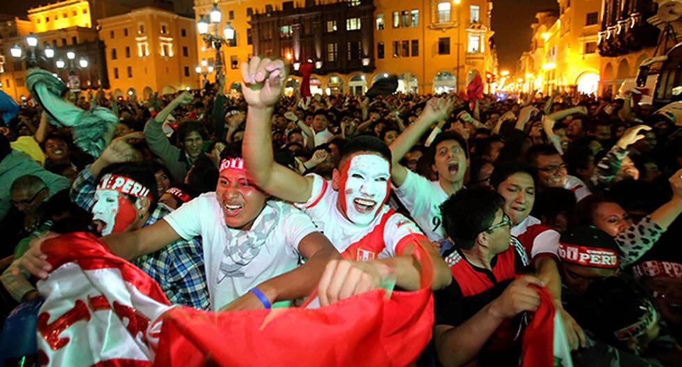 El gol peruano se gritó con todo el corazón en la Plaza de Armas de Lima. (Foto: MML)