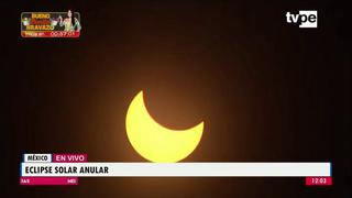 Impresionante eclipse solar se puede apreciar en algunas ciudades del Perú