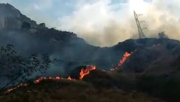 Machu Picchu: incendio forestal duró más de un día