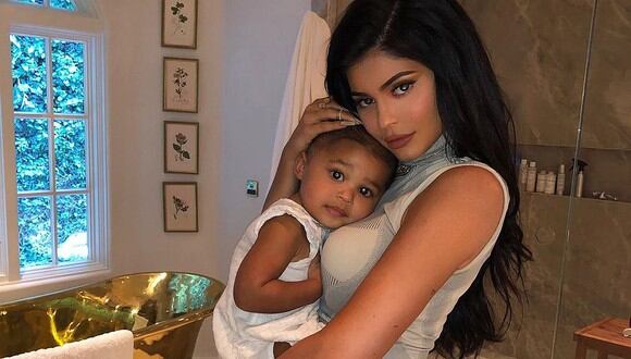 Kylie Jenner siempre publica en su cuenta de Instagram la tierna relación que tiene con su hija Stormi de un año y 11 meses (Foto: @kyliejenner)