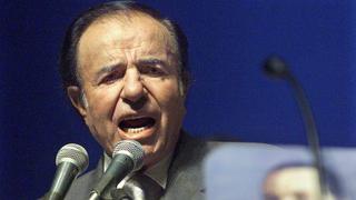 Ex presidente argentino Carlos Menem fue condenado por contrabando de armas