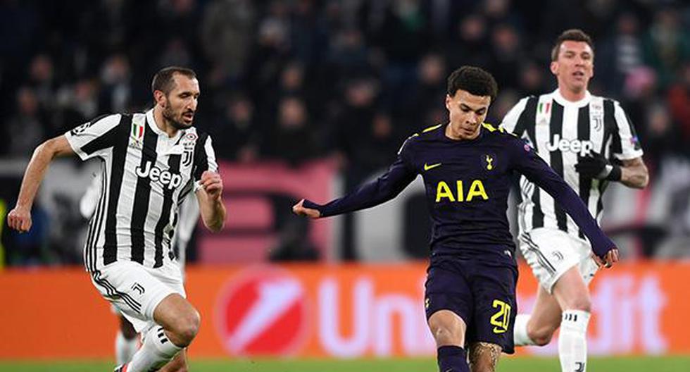 Aquí te dejamos los goles del empate entre Juventus y Tottenham en la Champions League. (Foto: Getty Images | Video: YouTube)