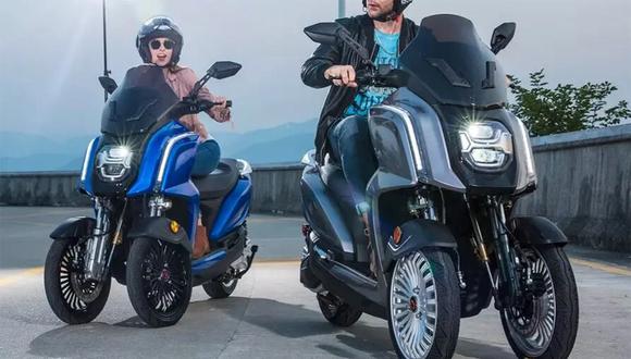 Triciclo Electrico Personal Scooter Adulto 3 Ruedas Plegable 2 asientos  mayor 
