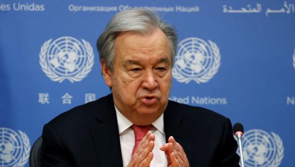 El Secretario General de las Naciones Unidas, Antonio Guterres. (Foto: EFE/EPA/JASON SZENES).