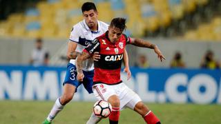 Con goles de Guerrero y Trauco: Flamengo ganó 3-1 a la Católica