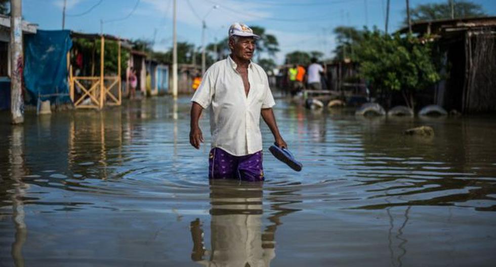 Inundaciones afectaron el norte del país en el 2023. (Foto: AFP)