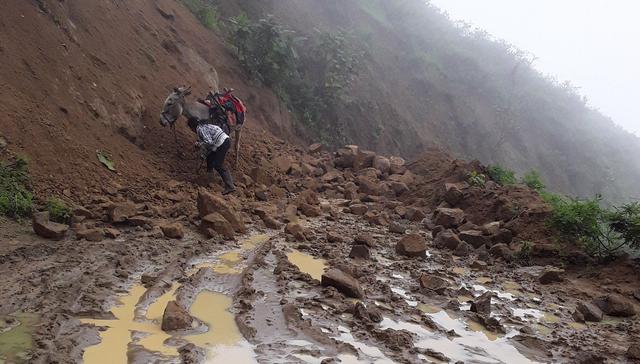 Áncash: desborde de ríos y lluvias afectan a provincias del Santa y Huarmey | FOTOS