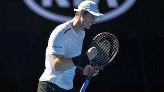Andy Murray avanzó a la segunda ronda del Abierto de Australia