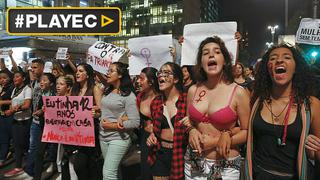 Brasil: decenas de mujeres protestaron contras las violaciones