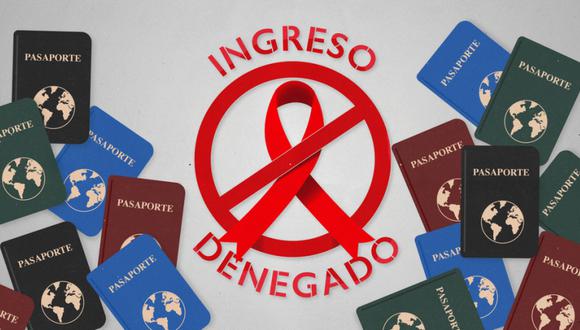Hay países que aún imponen restricciones a la entrada o permanencia de extranjeros que viven con el virus que causa el sida. (BBC)