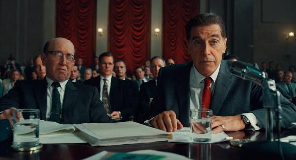 El actor Al Pacino es el encargado de dar vida al personaje de Hoffa. (Foto: Netflix)