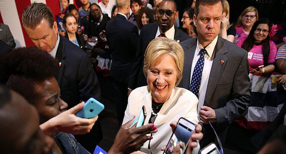 Hillary Clinton se despunta como la candidata de los Demócratas. (Foto: Getty Images)