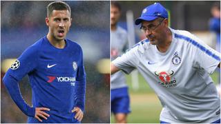 El nuevo entrenador del Chelsea quiere hablar “cara a cara” con Hazard